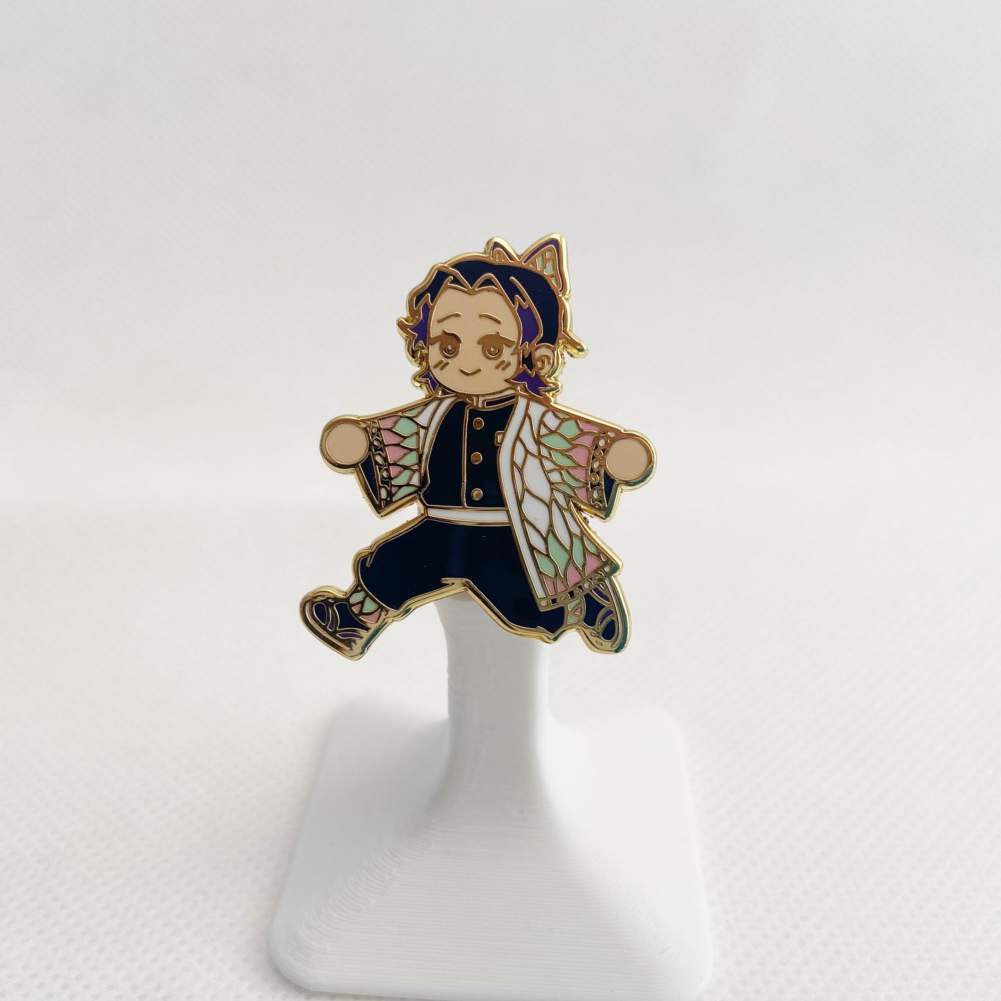 DS/KNY Hashira "Tag Along!" Pins