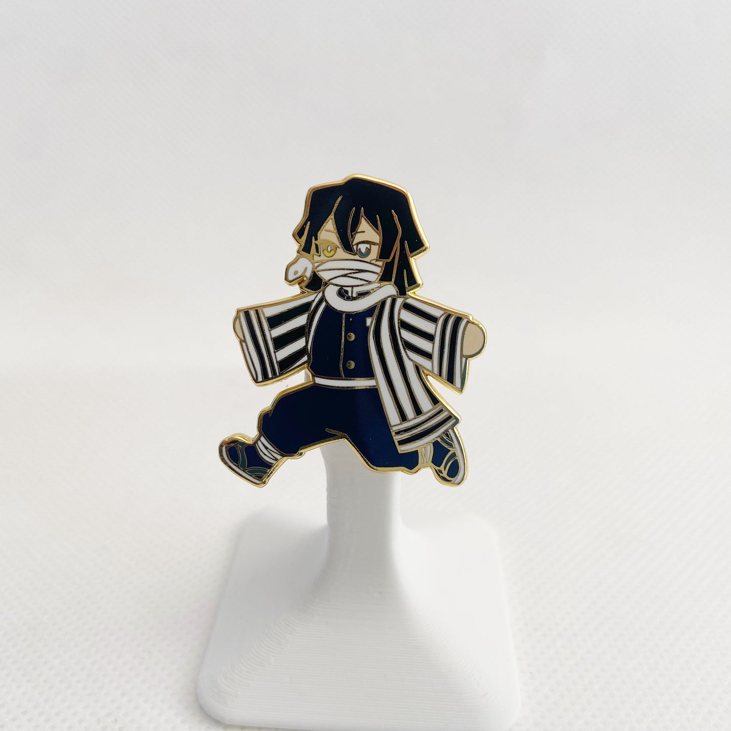 DS/KNY Hashira "Tag Along!" Pins