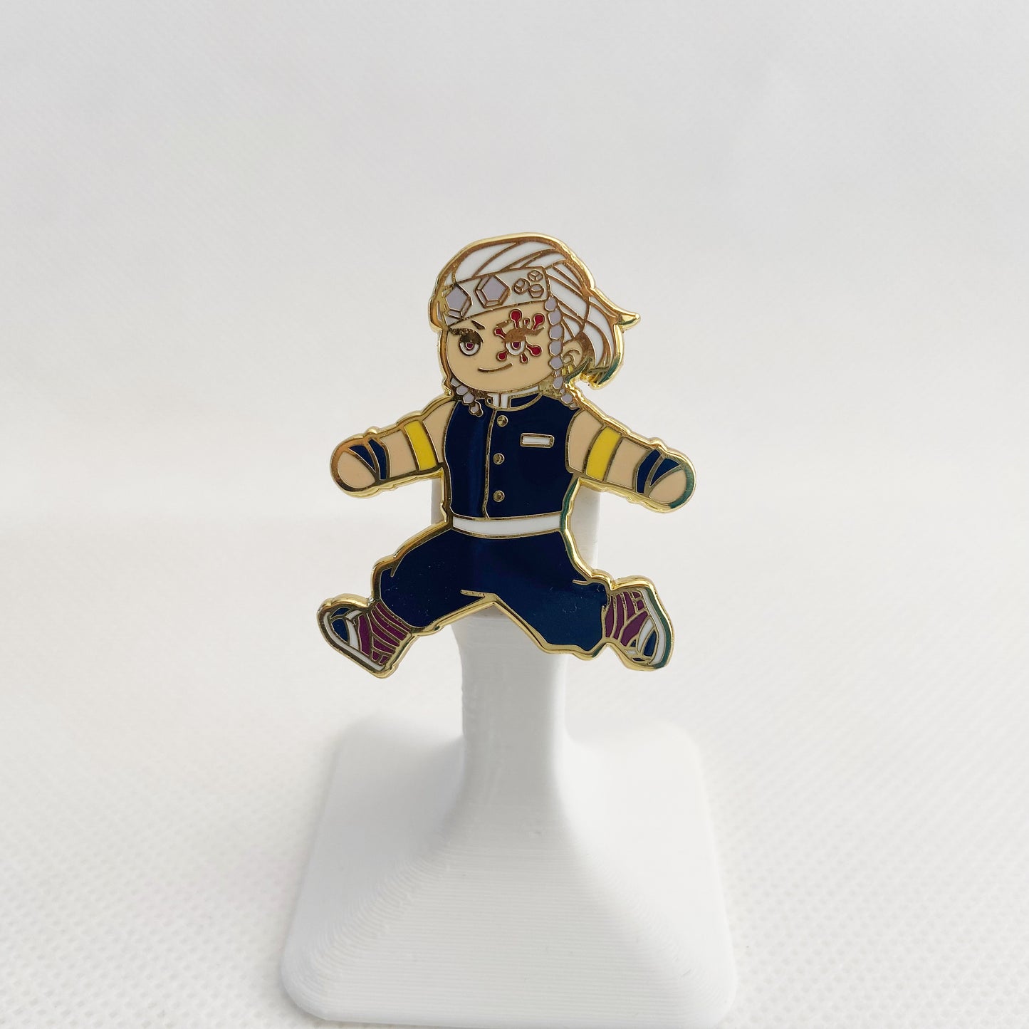 DS/KNY Hashira "Tag Along!" Pins