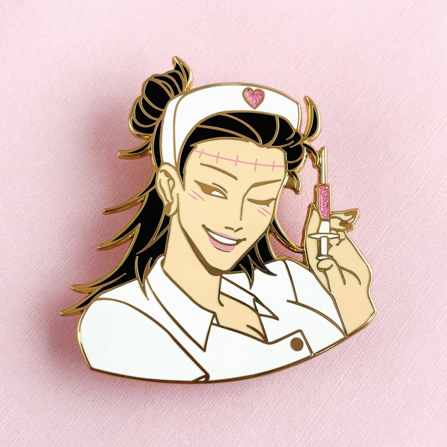 Nurse Kenny Enamel Pin