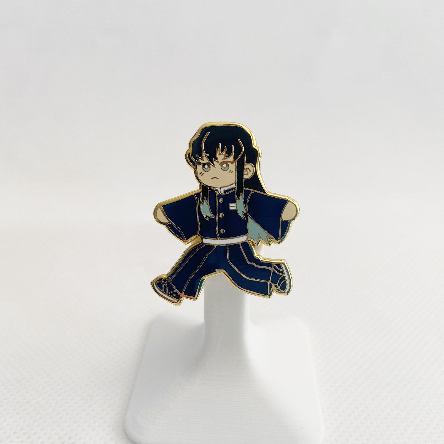DS/KNY Hashira "Tag Along!" Pins
