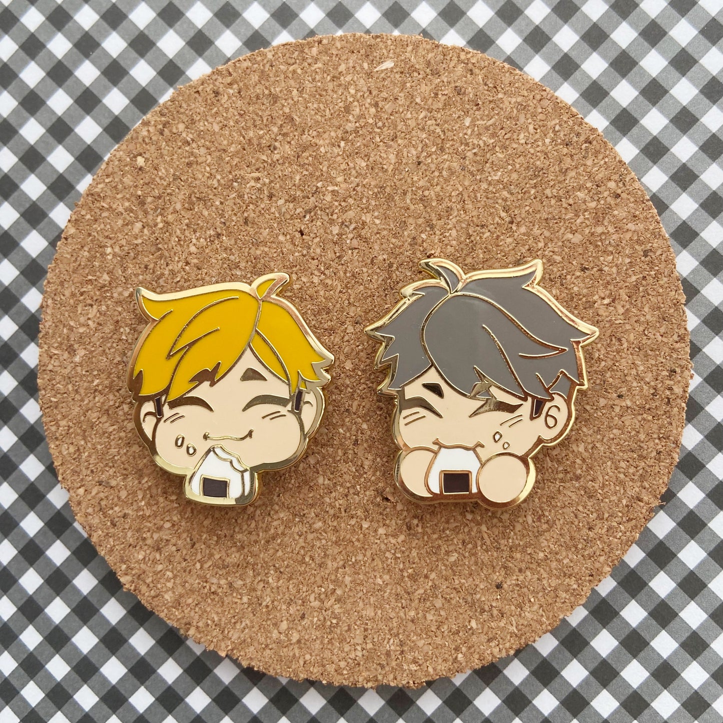 HQ!! Chibi Enamel Pins