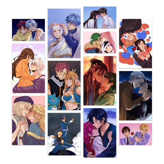 Anime Couple Photo Prints