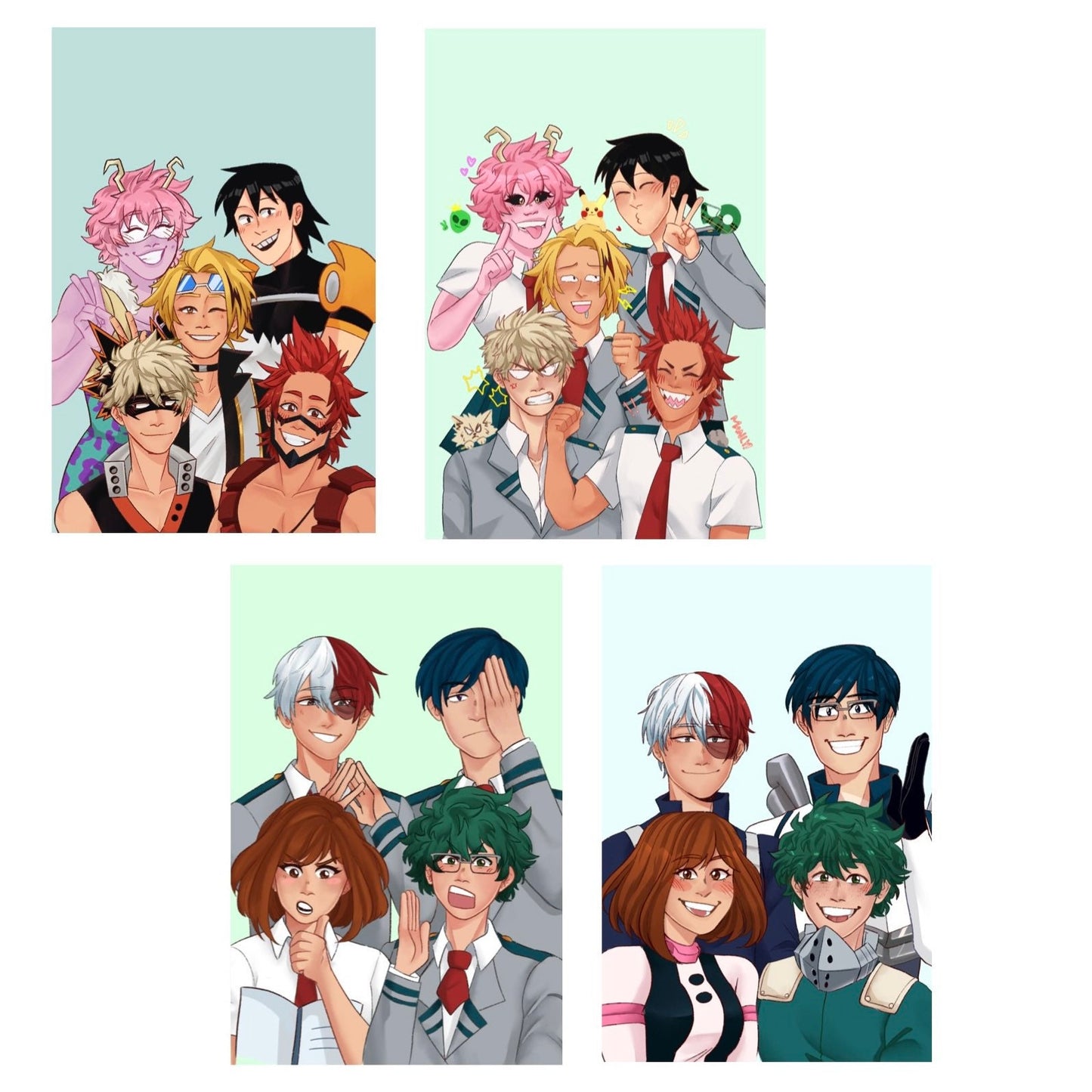 MHA Bakusquad/Dekusquad Prints