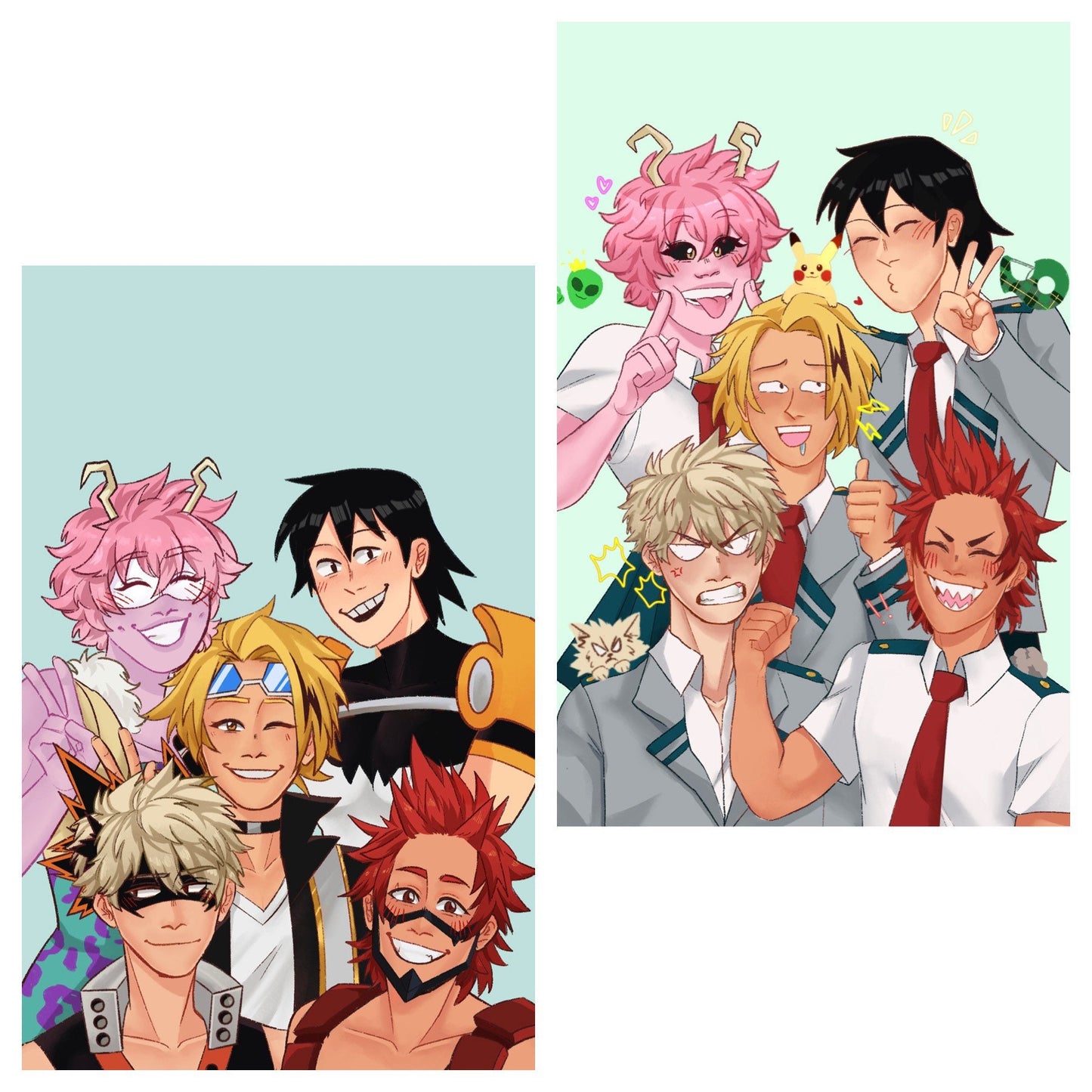 MHA Bakusquad/Dekusquad Prints