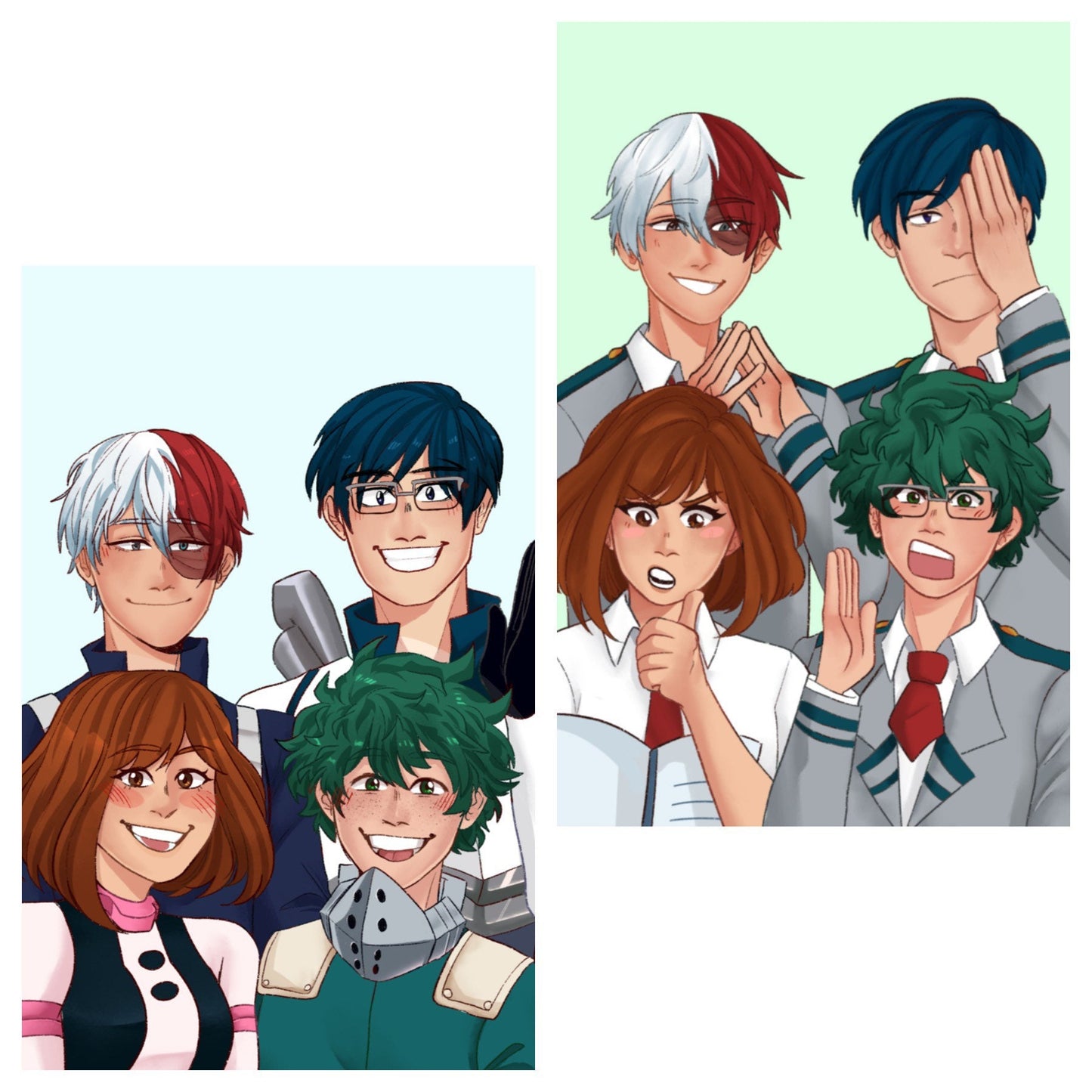 MHA Bakusquad/Dekusquad Prints