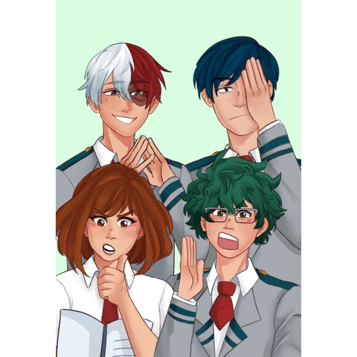 MHA Bakusquad/Dekusquad Prints