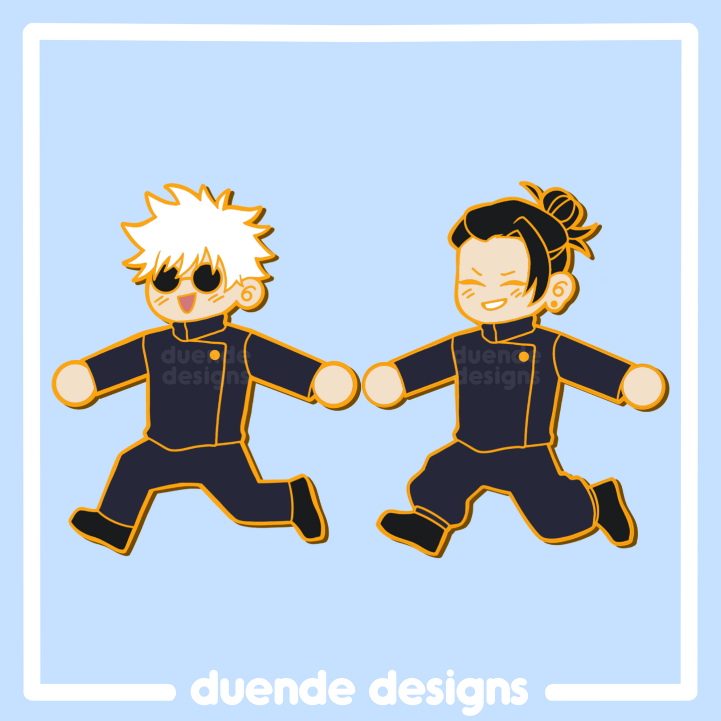 JJK Tag Along! Enamel Pins – duendedesigns